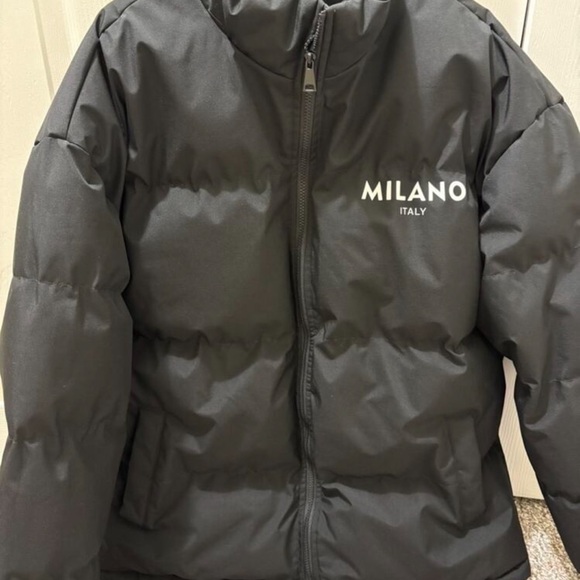 Black Puffer Jacket - Picture 7 of 8